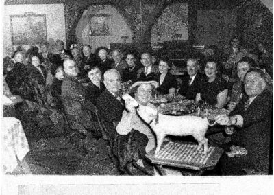 Dinner party given by Dr. Harold and Mrs. Griffith in October 1948