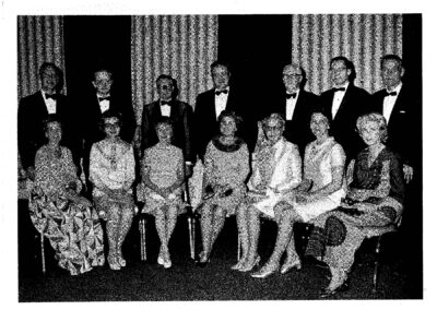 1970 IARS Board of Trustees with their spouses
