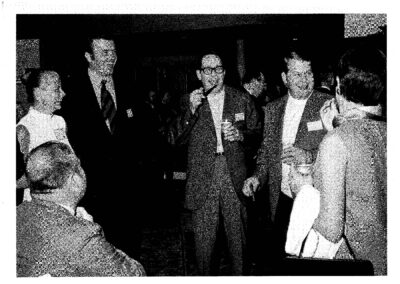 Attendees conversing at the 1970 IARS Annual Meeting