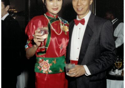 Dr. K.C. Wong and Mrs. Wong at the 75th Clinical & Scientific Congress, March 16-20, 2001, Ft. Lauderdale, FL