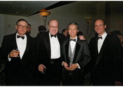 IARS 76th Congress, March 16-20, 2002, San Diego, CA: Left to Right: Prof. Cousins, Dr. Stanley, Dr. Wong, and Dr. Birnbach