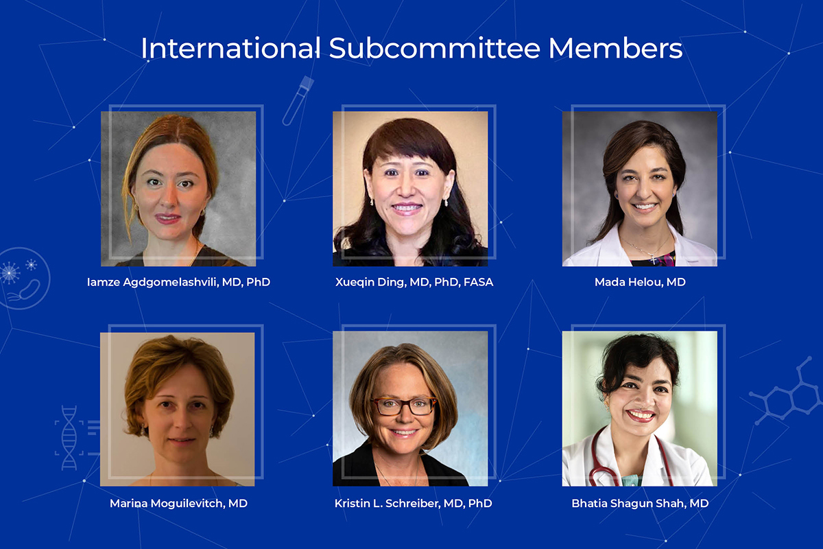IARS 2023 Women in Medicine Month International Subcommittee Members Image