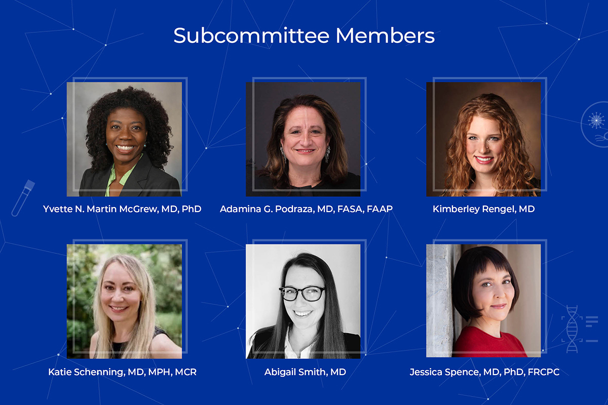 IARS Women in Medicine Month 2023 Outreach Retention and Engagement Subcommittee Members