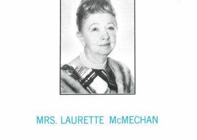 Tributes to Laurette McMechan